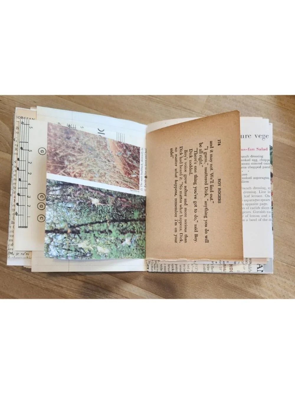 Junk Journal Made With All Vintage Pages Handmade 88 pages